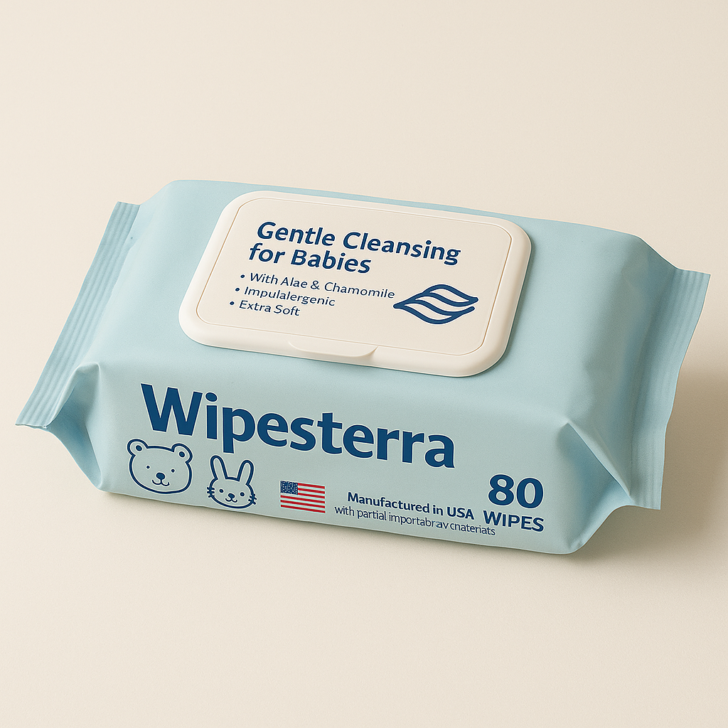 Wipesterra Baby Wipes – Bulk Box (9 Packs x 120 Wipes) 

Subscribe & Save 30% | Limited Founder’s Offer